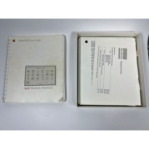 McIntosh Apple HyperCard 1987 COMPLETE - Picture 7 of 16